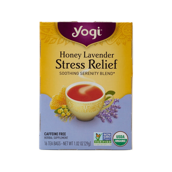 YOGI TEA Honey Lavender Stress Relief Tea Bag  (29g)