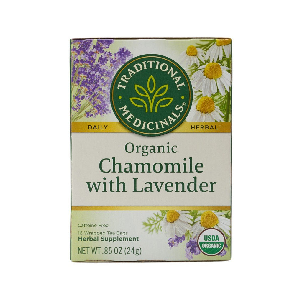 TRADITIONAL MEDICINALS Organic Chamomile with Lavender Tea Bag  (24g)