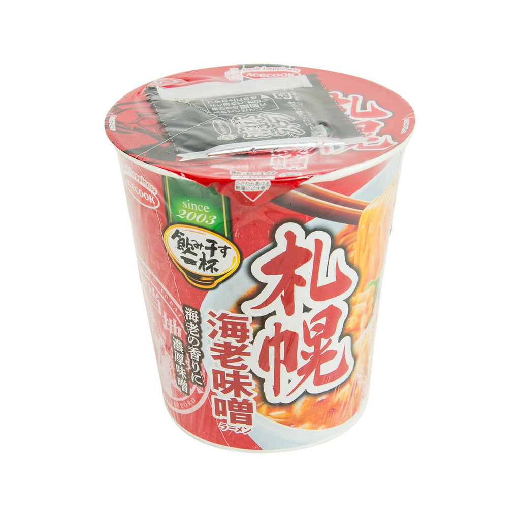 ACE COOK Nomihosu Ippai Sapporo Shrimp Miso Ramen  (67g)