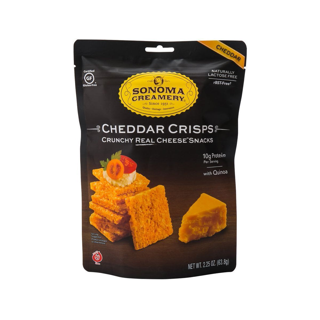 SONOMA CREAMERY Cheddar Cheese Crisps  (63.8g)