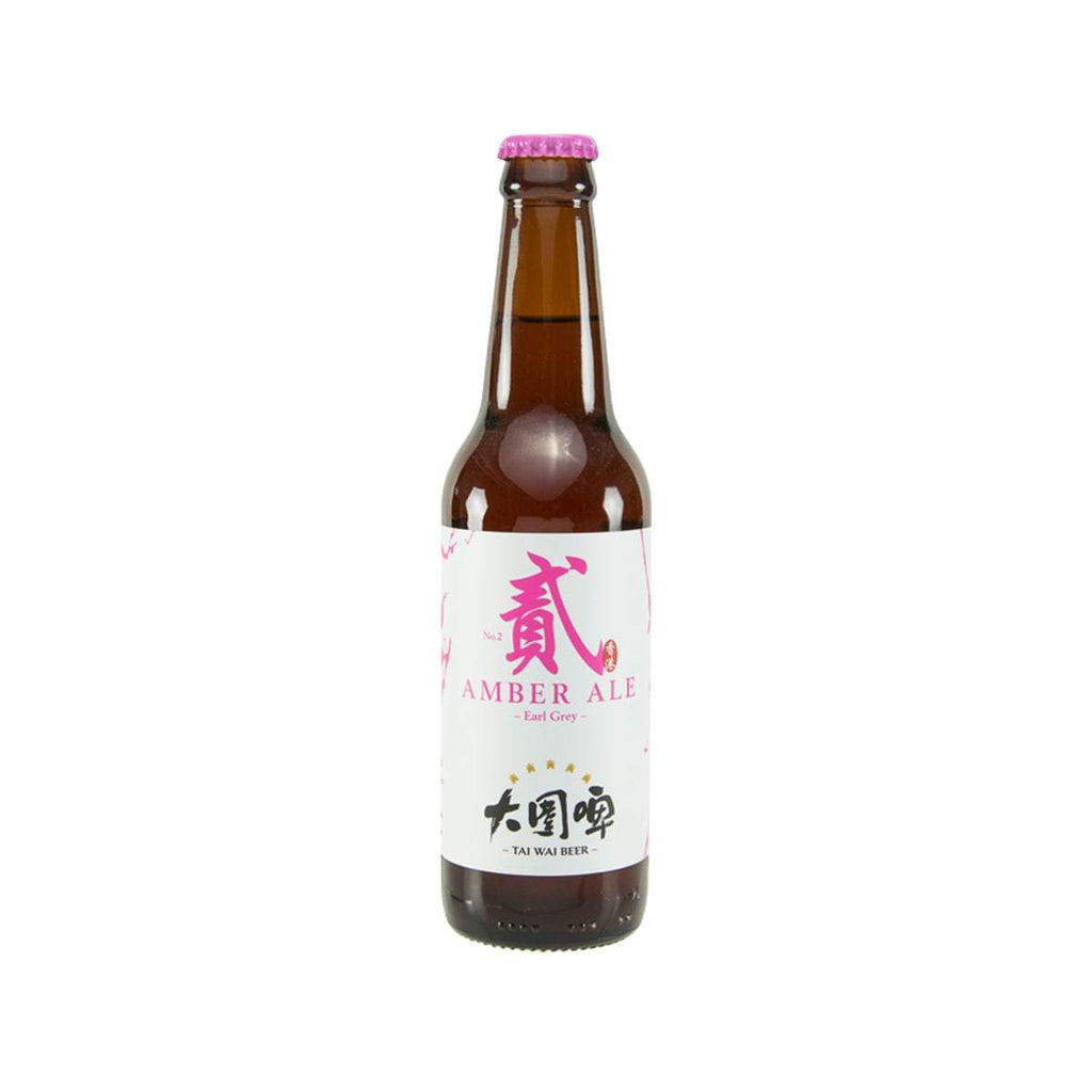 TAI WAI BEER No.2 Amber Ale - Earl Grey (Alc 5.2%)  (330mL)