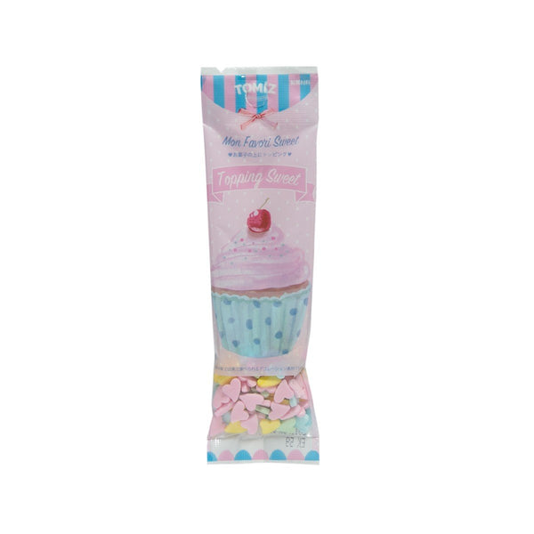 TOMIZAWA Topping Sugar - Pastel Heart  (5g)