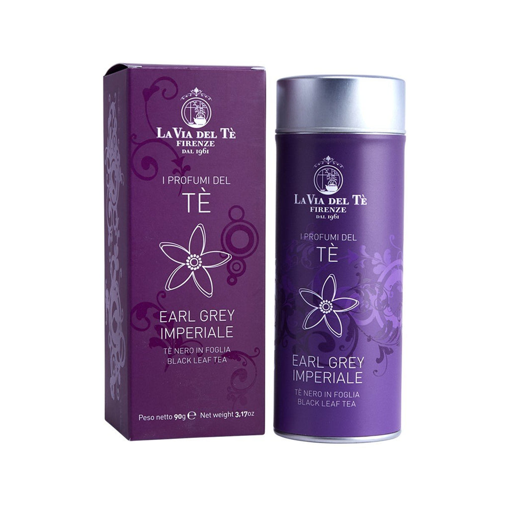 LA VIA DEL TE Earl Grey Imperiale Black Leaf Tea  (90g)