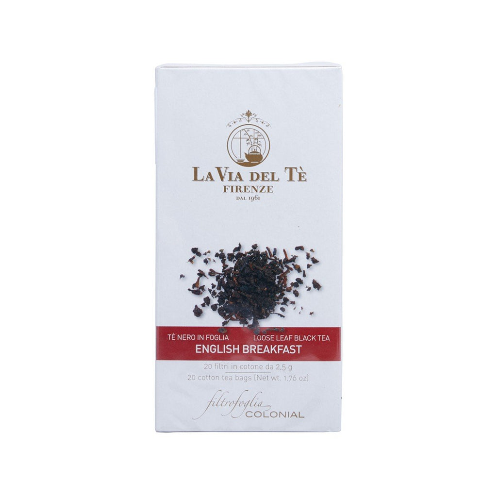 LA VIA DEL TE English Breakfast Black Tea Bag  (50g)