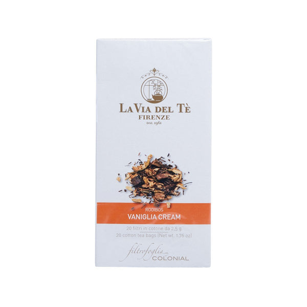 LA VIA DEL TE Vanilla Cream Flavor Rooibos Tea Bag  (50g)