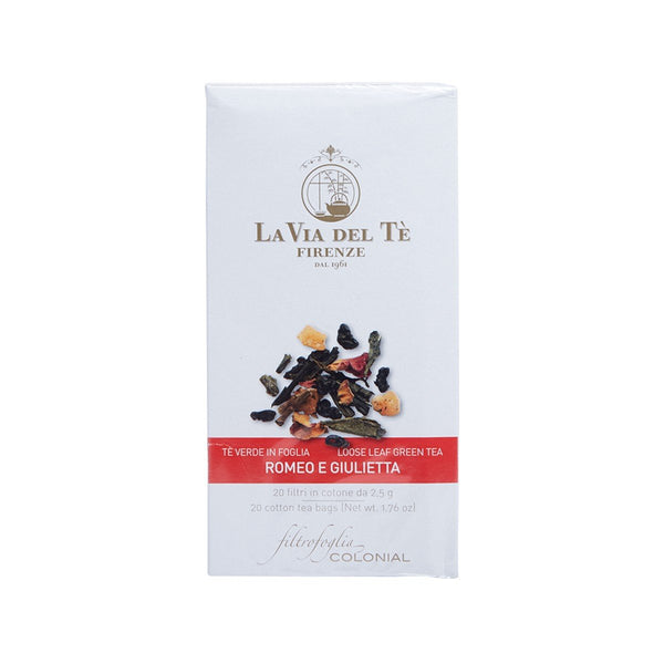 LA VIA DEL TE Romeo e Giulietta Green Tea Bag  (50g)