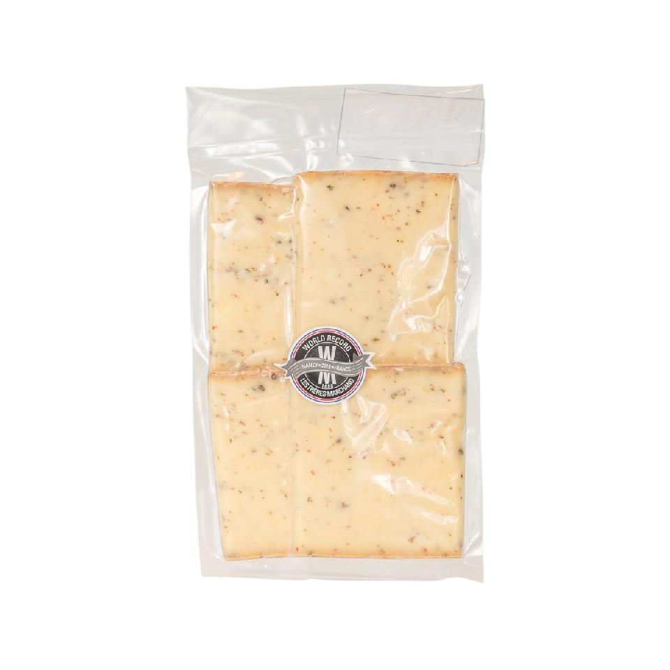 LES FRERES MARCHAND Raclette Cheese with Green & Pink Pepper  (100g)