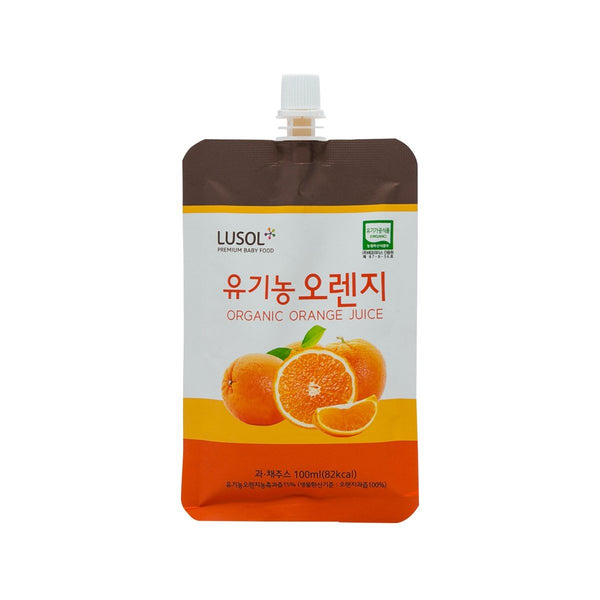 LUSOL Organic Farm Juice - Organic Orange  (100mL)