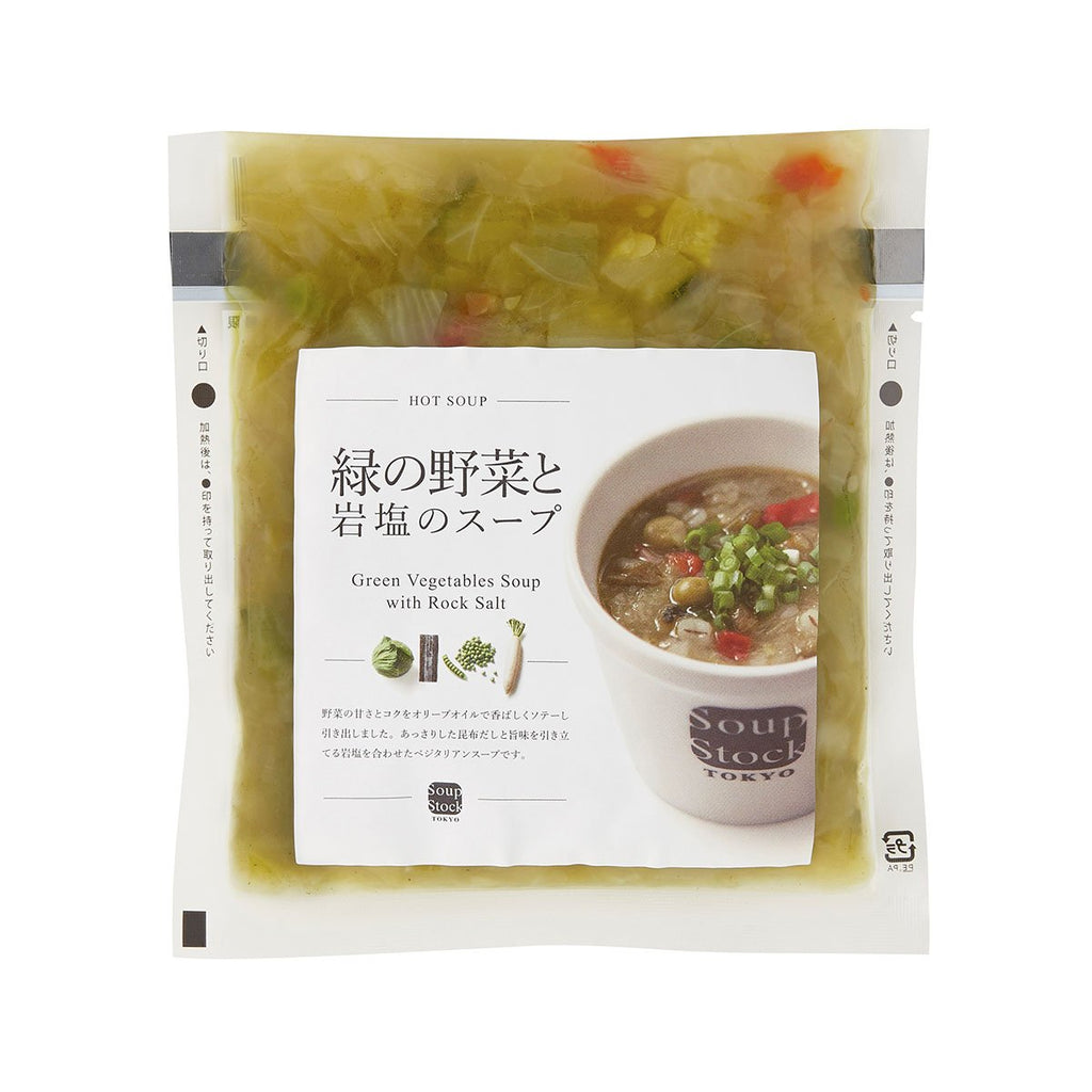 SOUPSTOCK Green Vegetables Soup With Rock Salt  (180g)