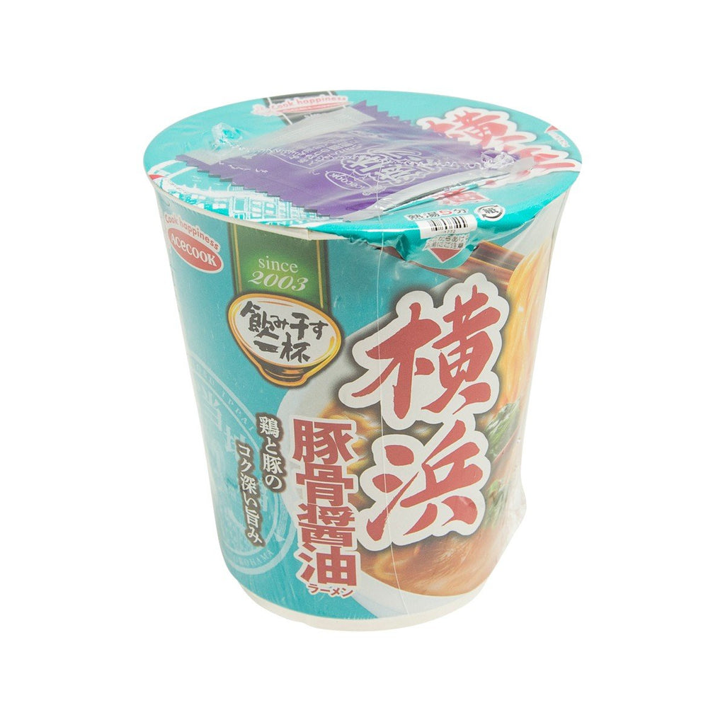 ACE COOK Nomihosu Ippai Yokohama Porkbone Soy Sauce Ramen  (68g)