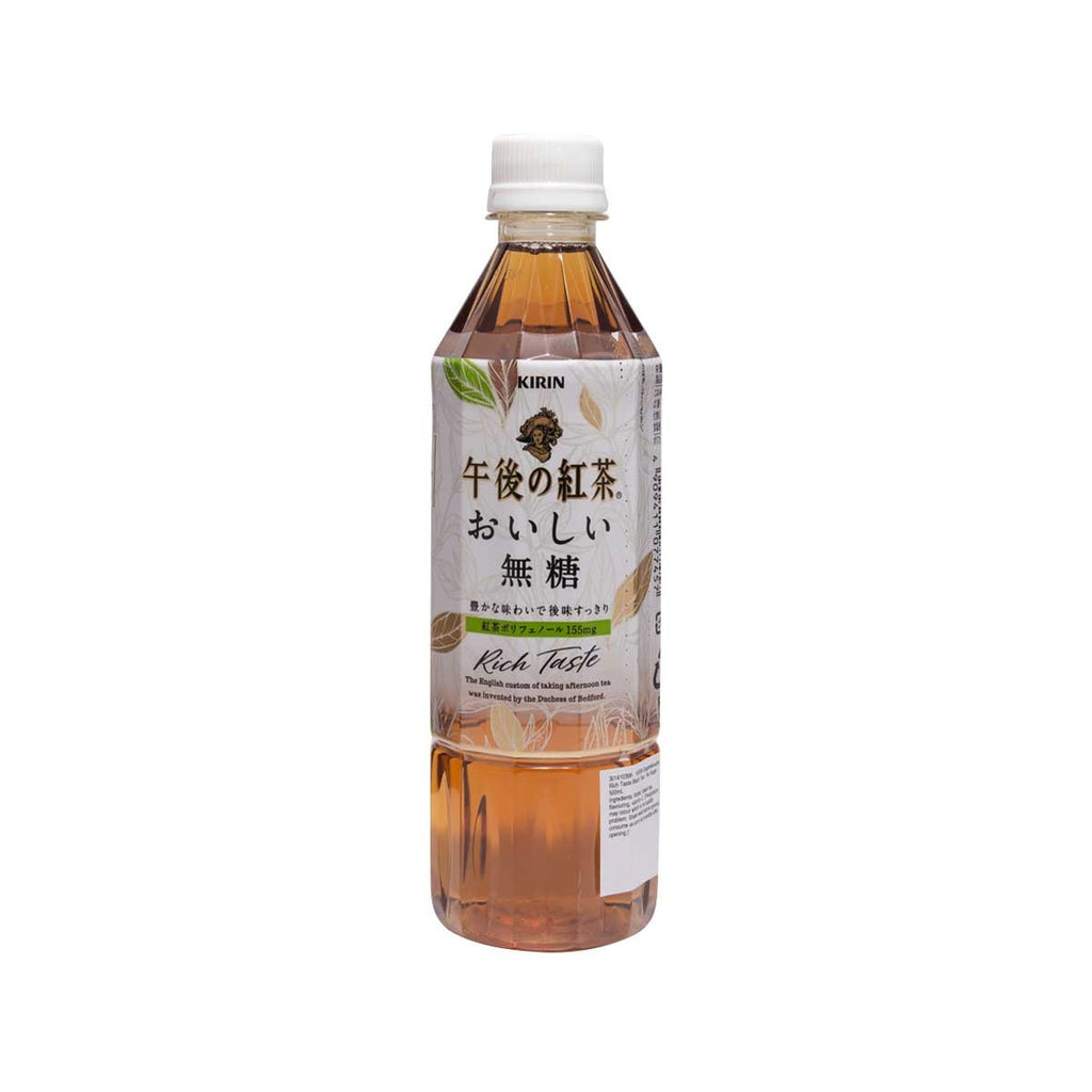 KIRIN Gogonokoucha Rich Taste Black Tea - No Sugar  (500mL)