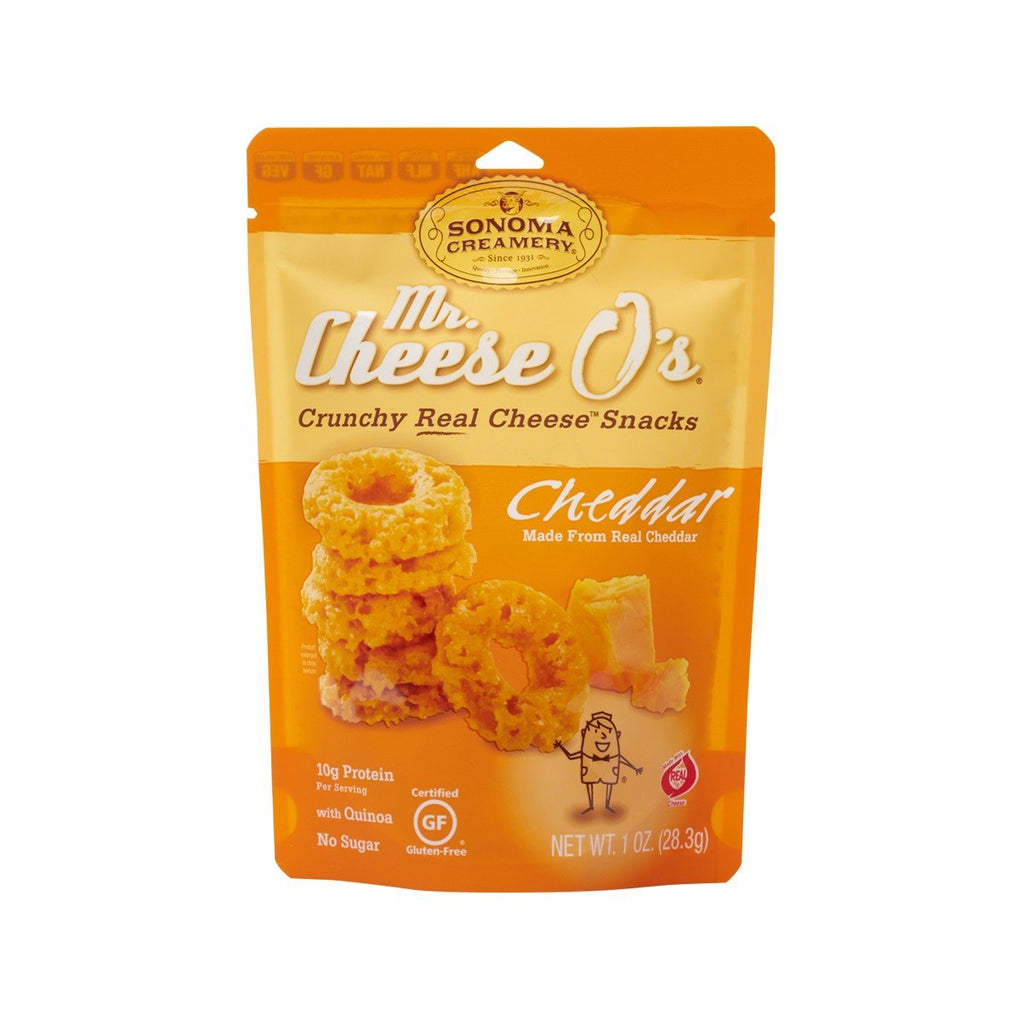 SONOMA CREAMERY Cheese O's Snack - Cheddar Cheese  (28.3g)