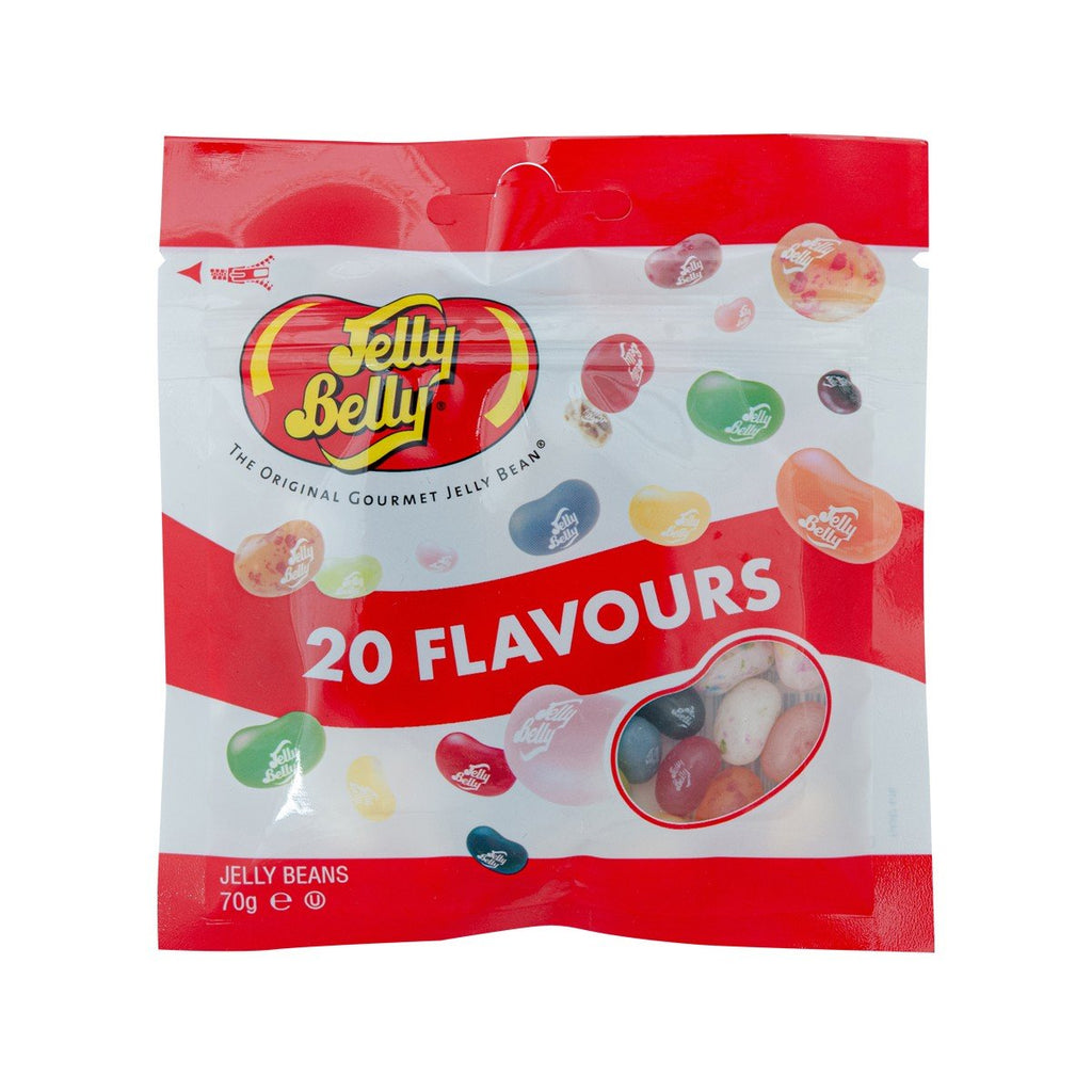 JELLY BELLY 20 Flavour Jelly Beans [Bag]  (70g)