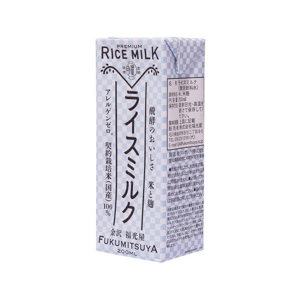 FUKUMITSUYA Premium Rice Milk  (200mL)