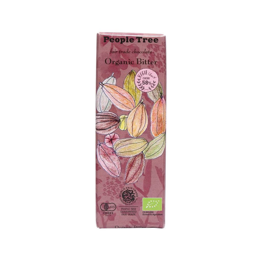 PEOPLETREE Fair Trade Chocolate - Organic Bitter  (50g)