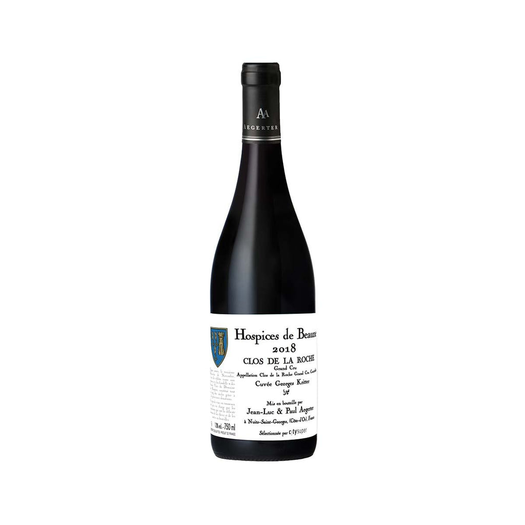 AEGERTER Hospices de Beaune Clos de la Roche Grand Cru 2018 (750mL)