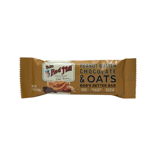 BOB'S RED MILL Peanut Butter Chocolate & Oats Bar  (50g)