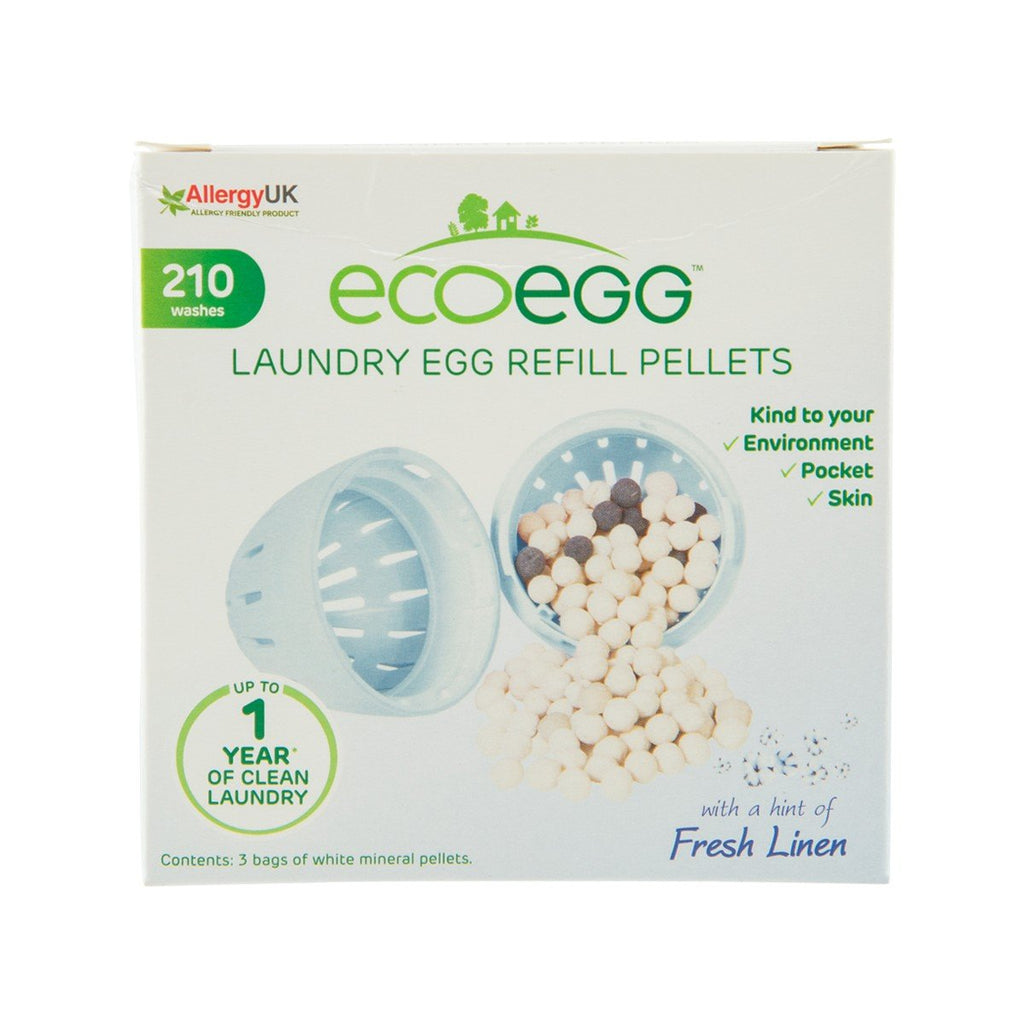 ECO EGG Laundry Egg Refills - Fresh Lin [210 Washes]