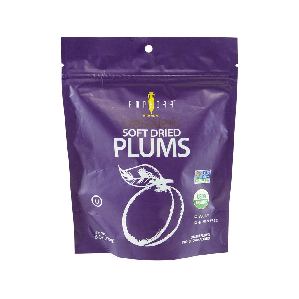 AMPHORA Organic Soft Dried Plums  (170g)