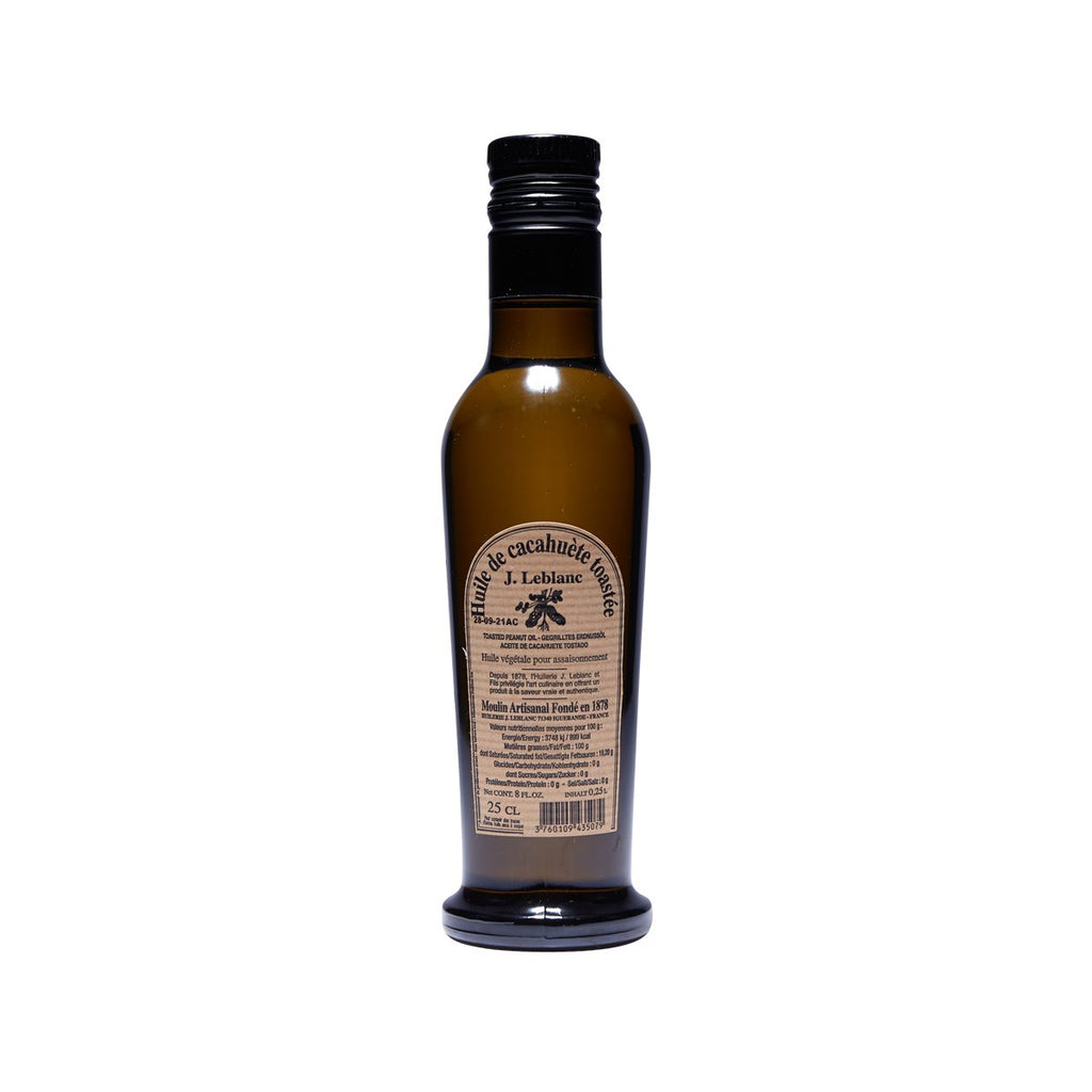 HUILE DE NOIX J. LEBLANC Toasted Peanut Oil  (8fl oz)