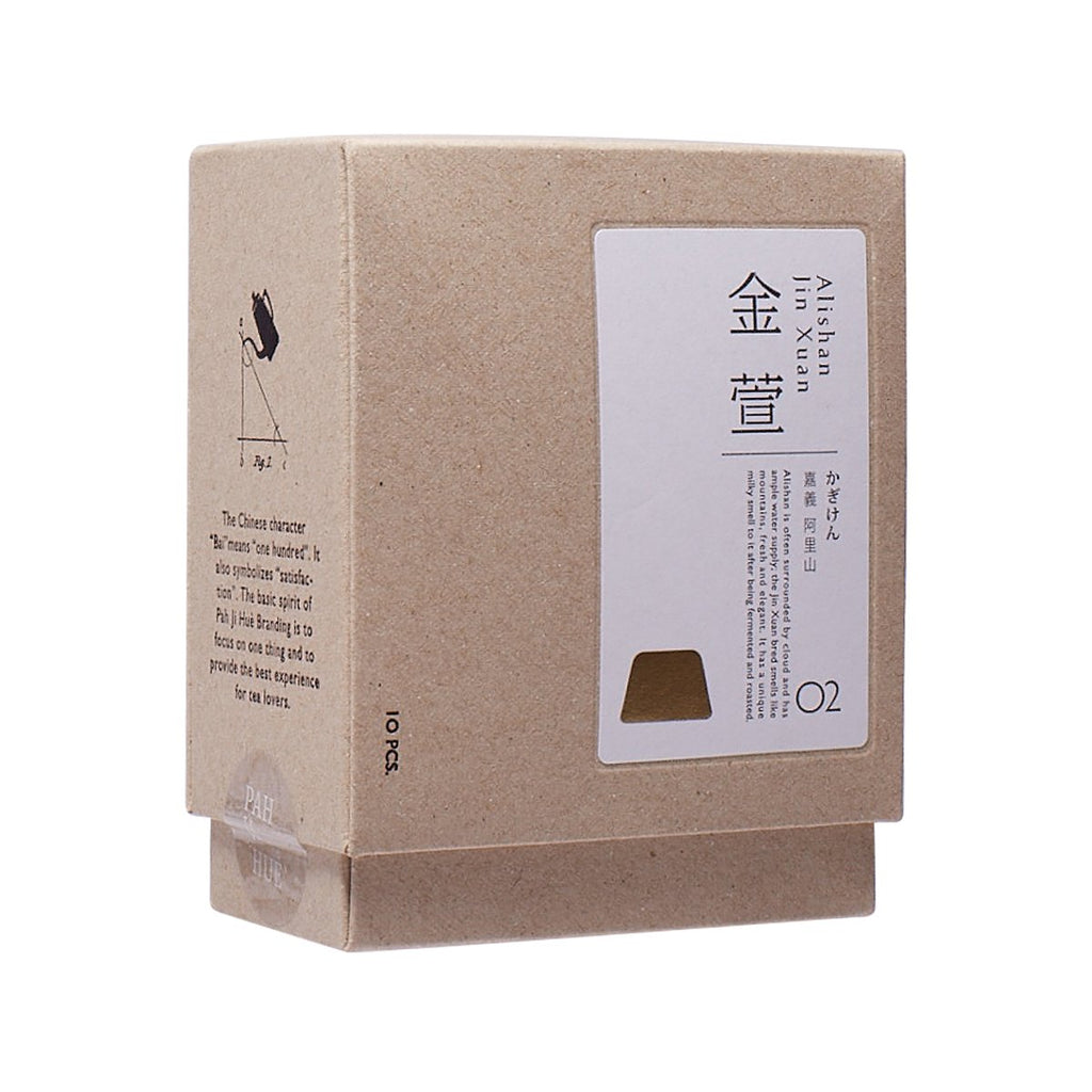 BAI ER SUI Drip Bag Tea - Alishan Jin Xuan Tea  (10 x 3g)