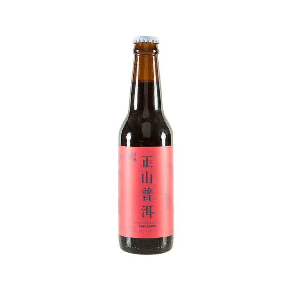 TAI WAI BEER Rose & Zhengshan Pu'er Dark Lager (Alc 5.1%)  (330mL)