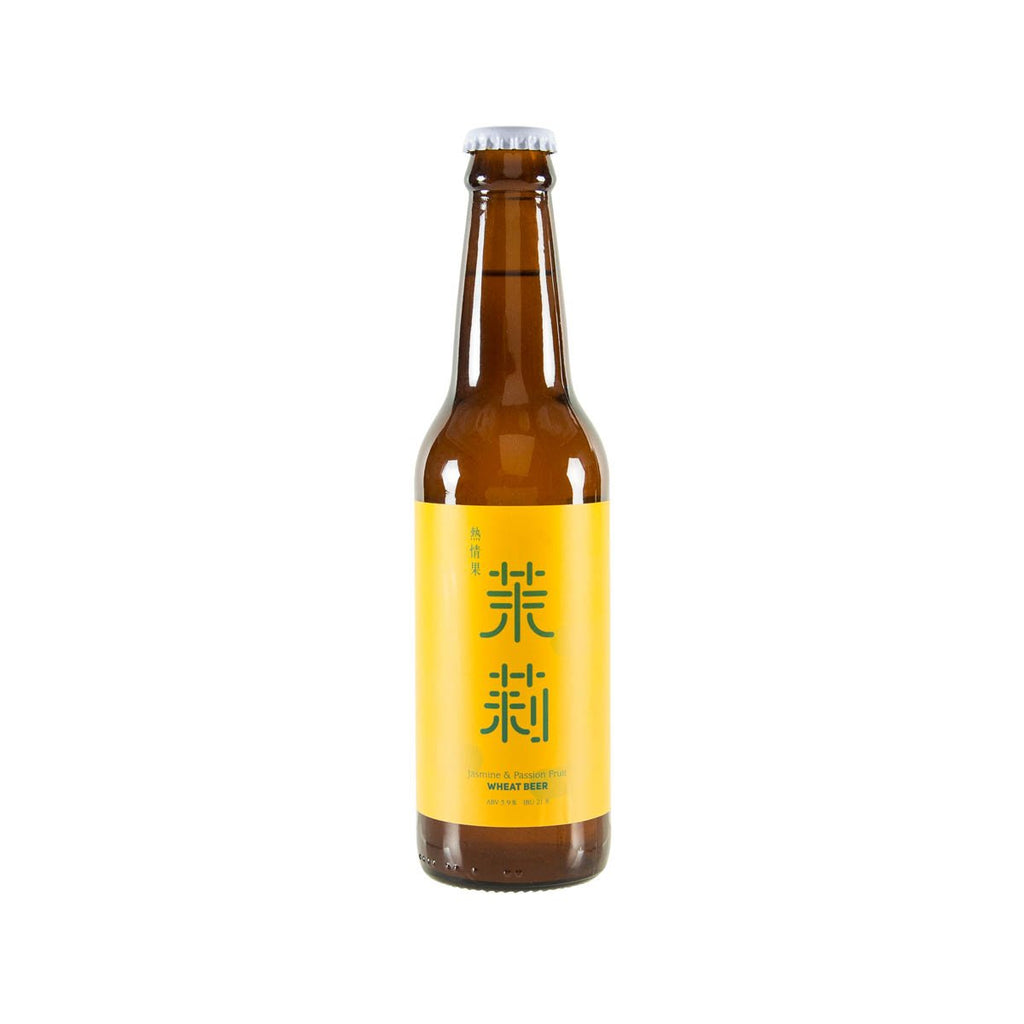 TAI WAI BEER Jasmine & Passion Fruit Wheat Beer (Alc 3.9%)  (330mL)