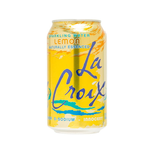 LACROIX Sparkling Water - Natural Lemon Flavored  (355mL)