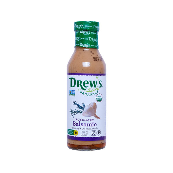 DREW'S Rosemary Balsamic Dressing & Quick Marinade  (354mL)