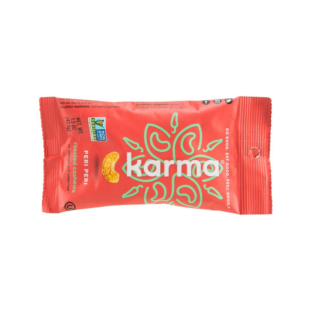 KARMA Peri Peri Roasted Cashews  (42.5g)