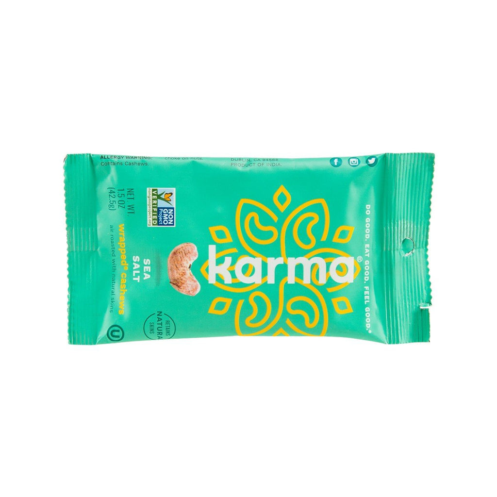 KARMA Sea Salt Wrapped Cashews  (42.5g)