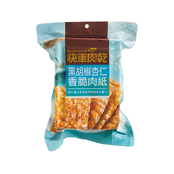 KUAI CHE Black Pepper Thin Crispy Almond Pork Chips  (60g)