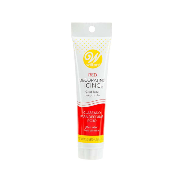 WILTON Decorating Icing - Red  (120g)