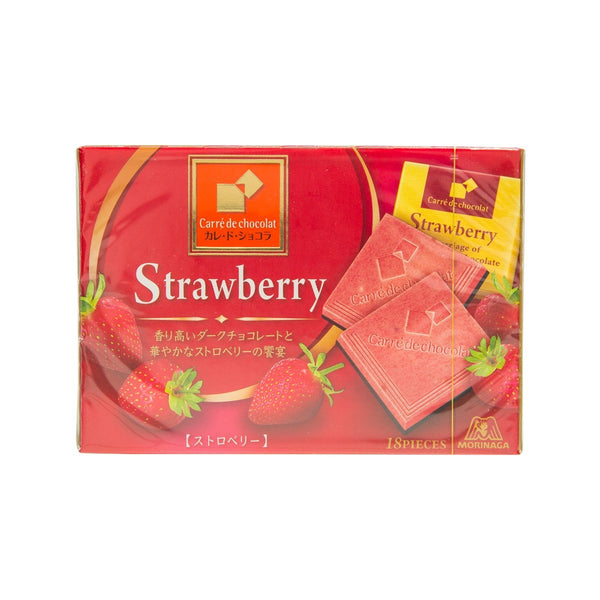 MORINAGA Carré de Chocolat - Strawberry Chocolate  (92g)