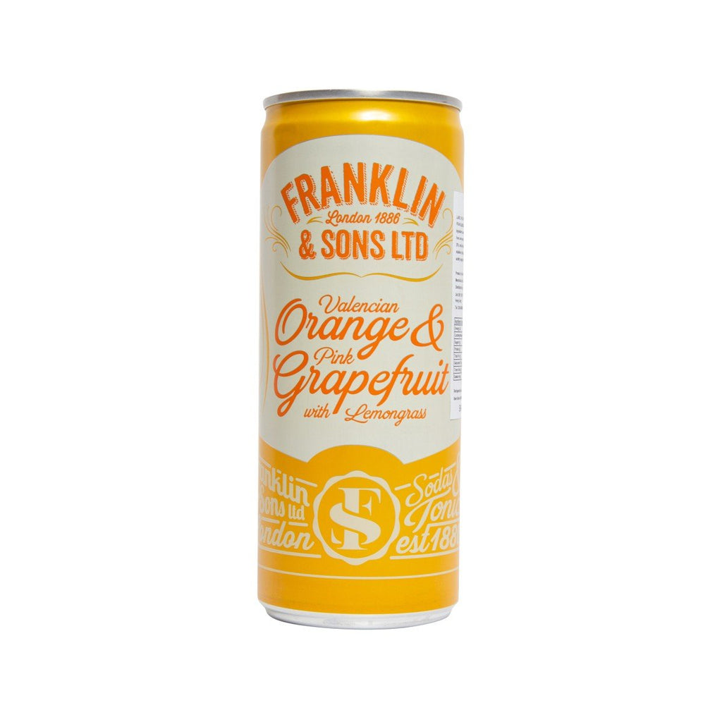 FRANKLIN&SONSLTD Orange & Pink Grapefruit with Lemongrass Sparkling Juice [CAN]  (250mL)