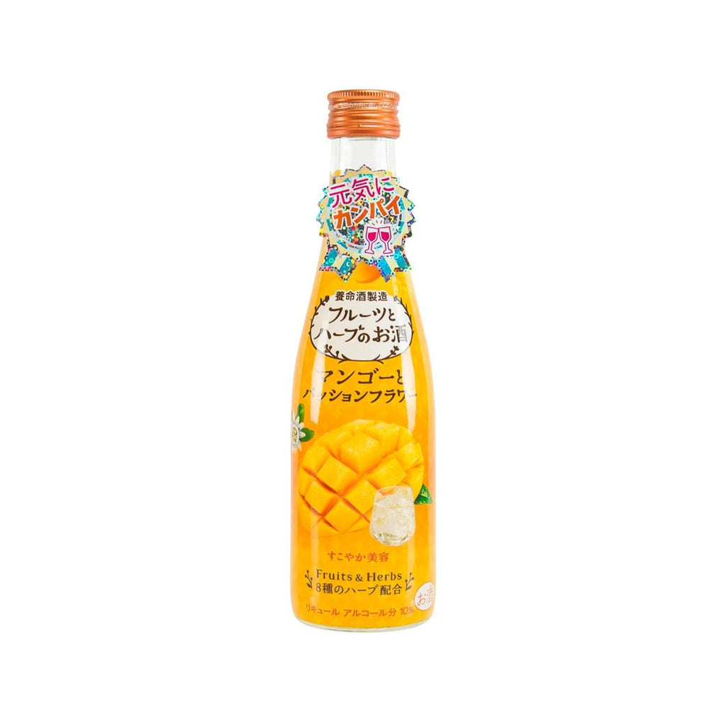 YOMEISHU Fruit & Herb Liquor - Mango & Passion Flower (Alc. 10%)  (300mL)