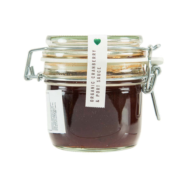 DAYLESFORD Organic Cranberry and Port Sauce  (227g)