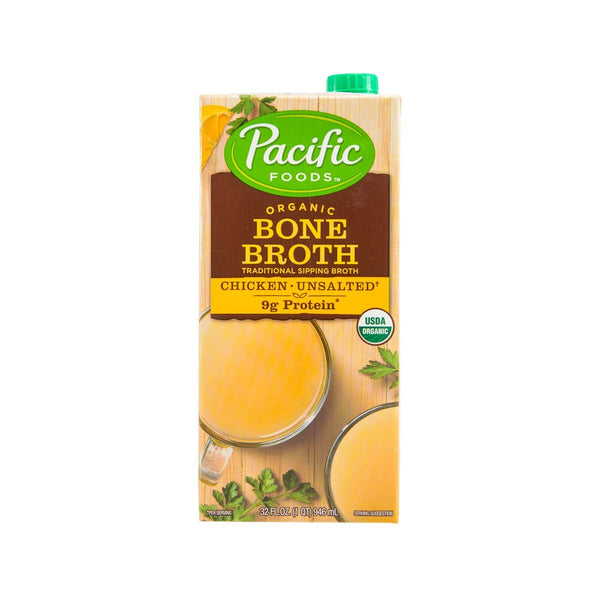 PACIFIC Organic Chicken Bone Broth  (946ML)