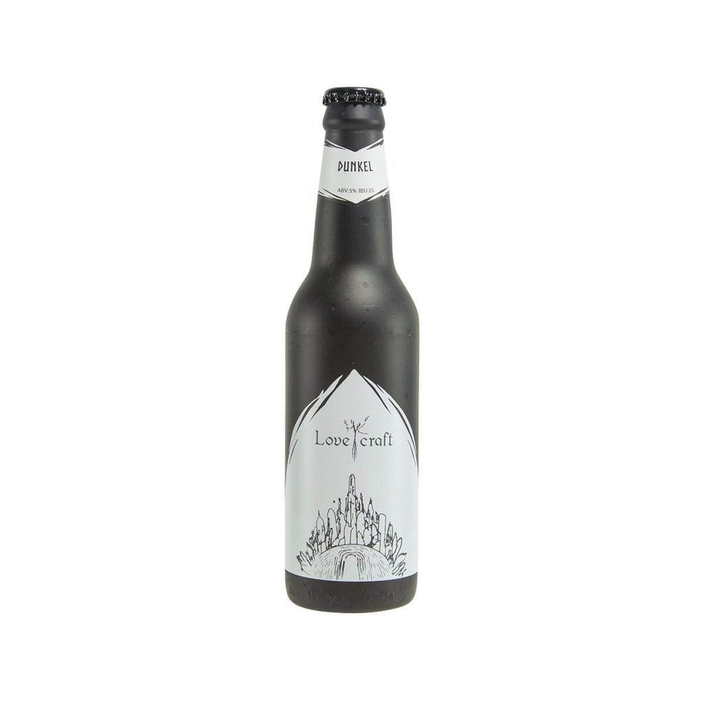 H.K. LOVE CRAFT Dunkel Beer (Alc. 5%)  (330mL)