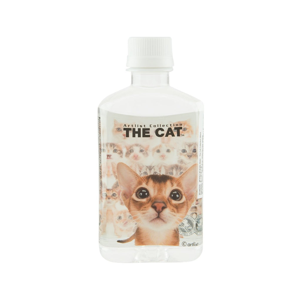 MOKKU 3D Bottle Water - The Cat Collection  (280mL)