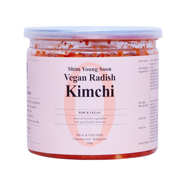 SHIMYOUNGSOON 純素白蘿蔔泡菜 (500g)