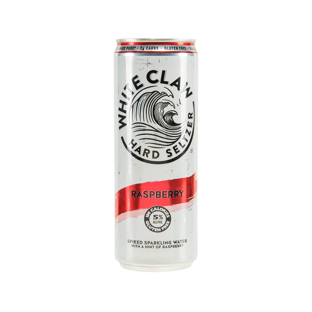 WHITE CLAW Spiked Sparkling Water - Raspberry (Alc. 5%) [Can]  (355mL)