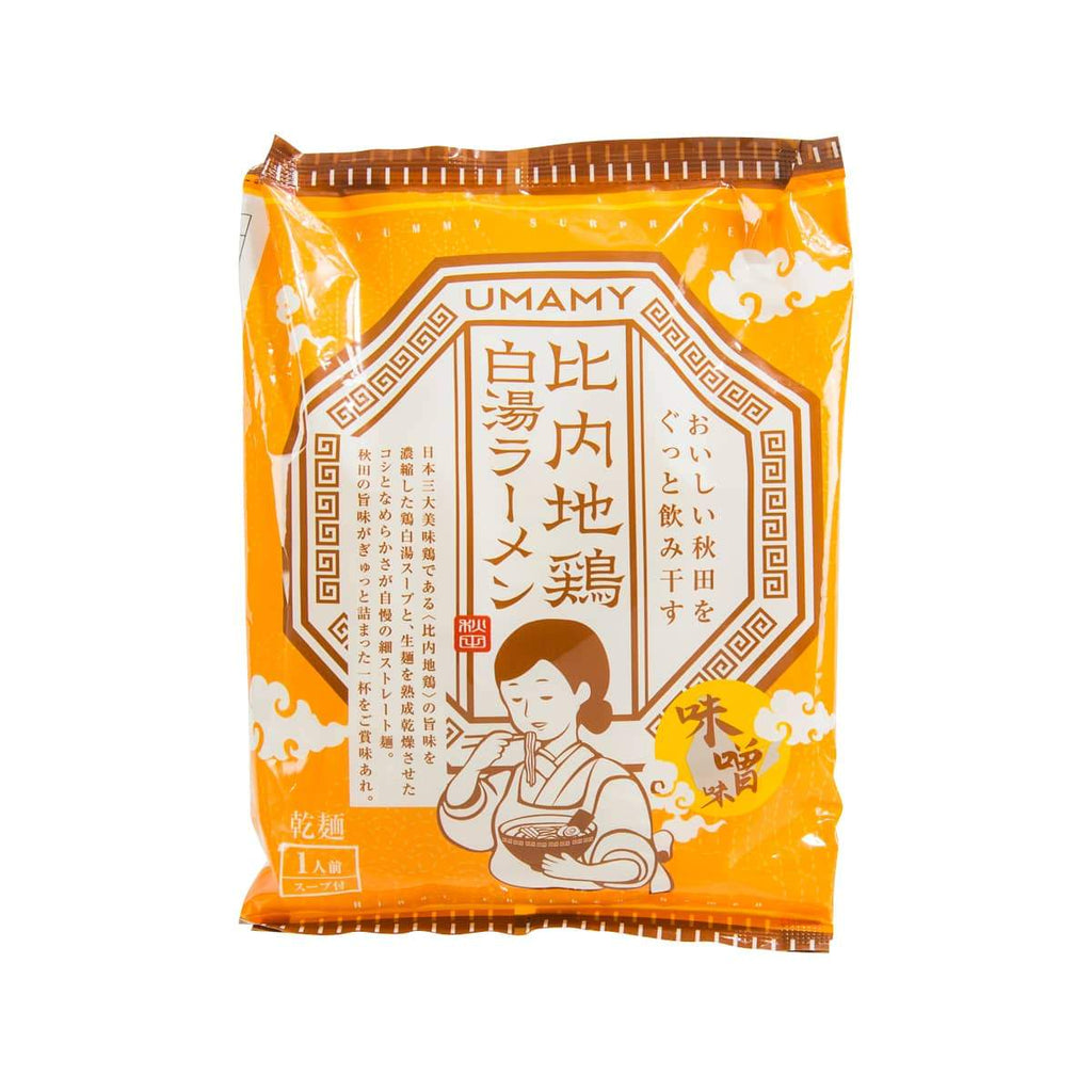 NORITJAPAN Hinaijidori Chicken Soup Ramen - Miso Flavour  (125g)