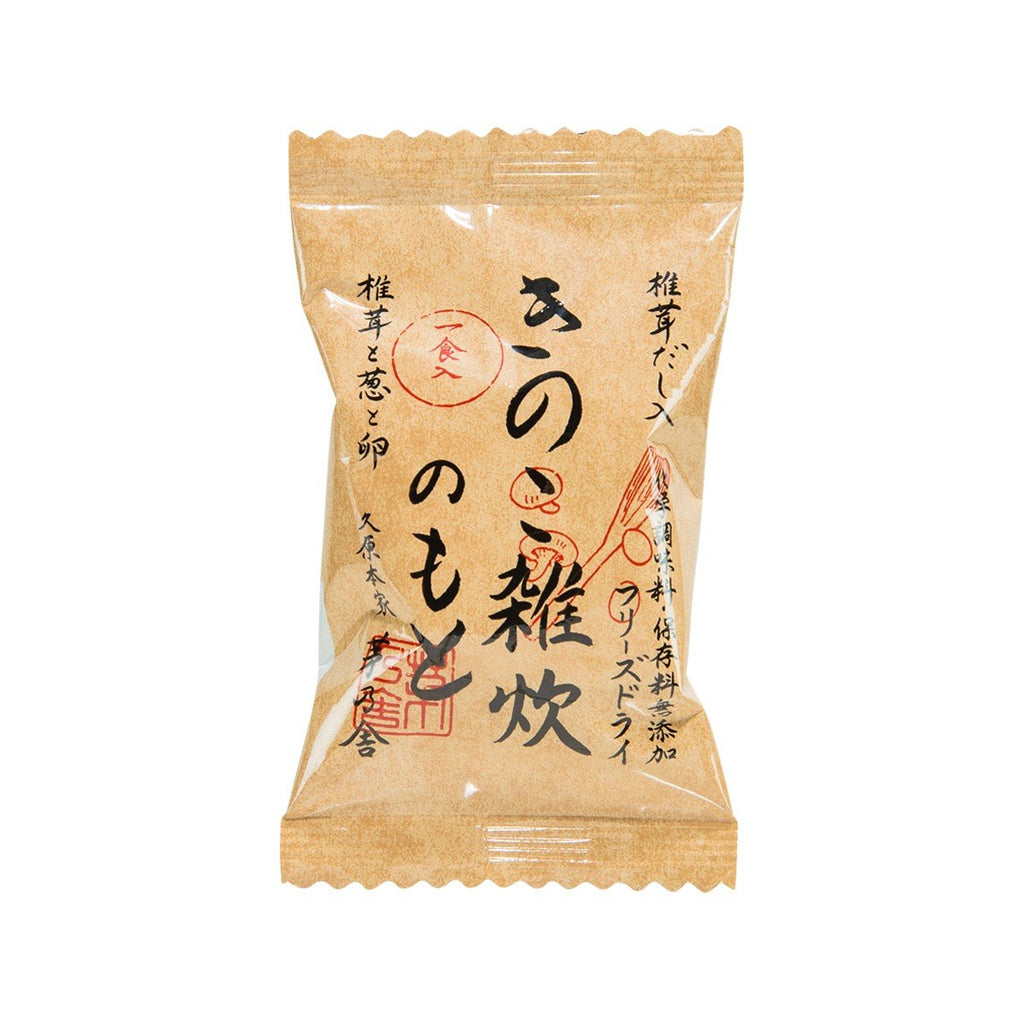 KAYANOYA Dashi Zosui Rice Porridge Seasoning - Mushroom  (9.3g)