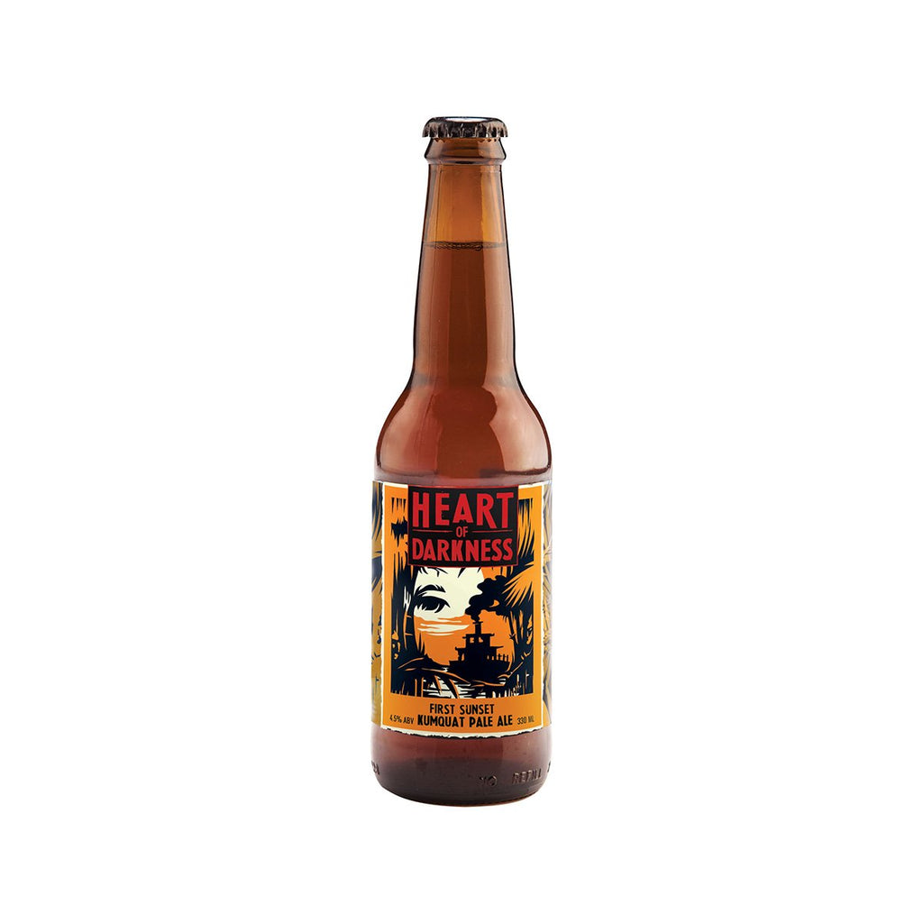 HEART OF DARKNESS First Sunset Kumquat Pale Ale (Alc. 4.5%)  (330mL)