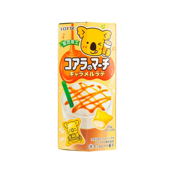 LOTTE Koala's March Snack - Caramel Latte  (48g)