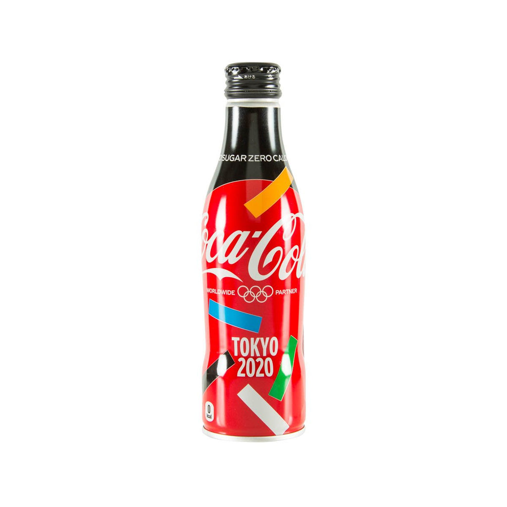 COCA COLA Coke Zero - Tokyo Olympics [Aluminum Bottle]  (250mL)