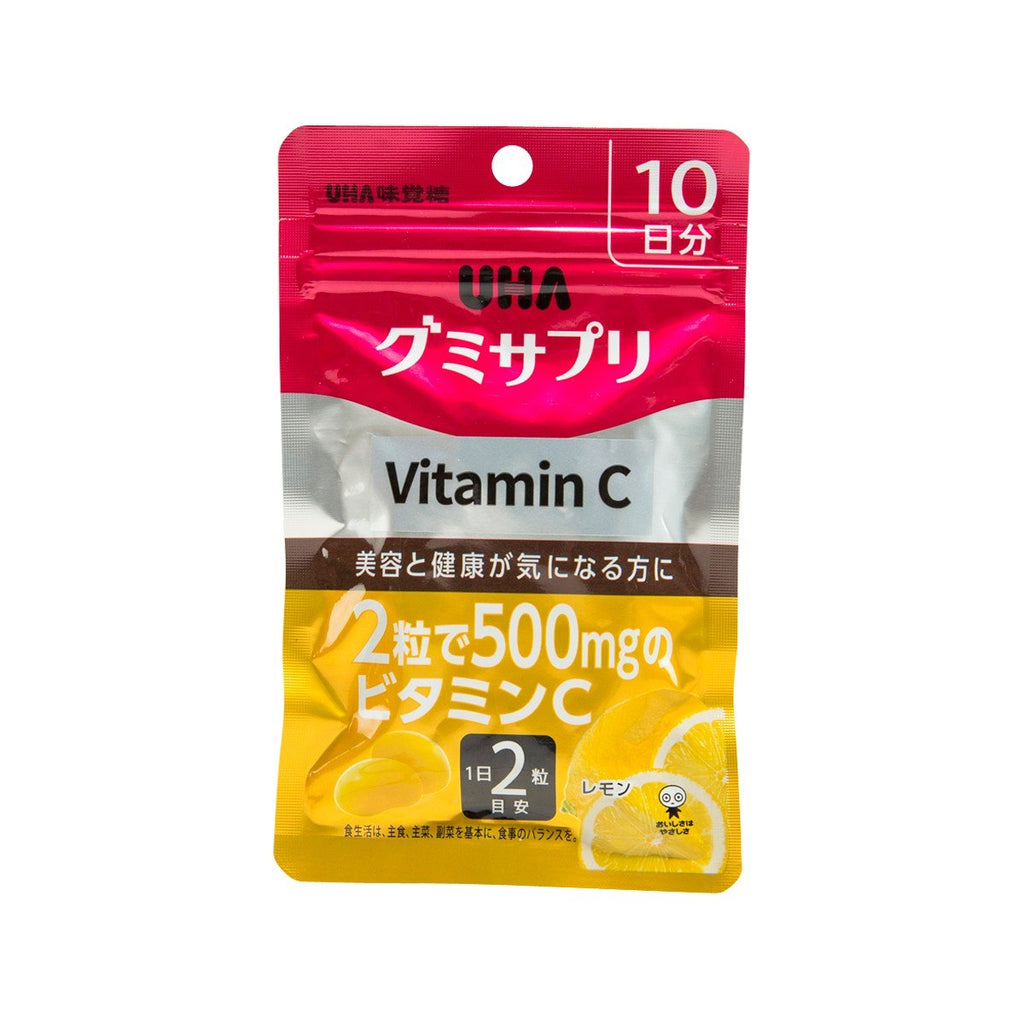 UHA MIKAKUTO Gummy Supplement - Vitamin C  (20pc)