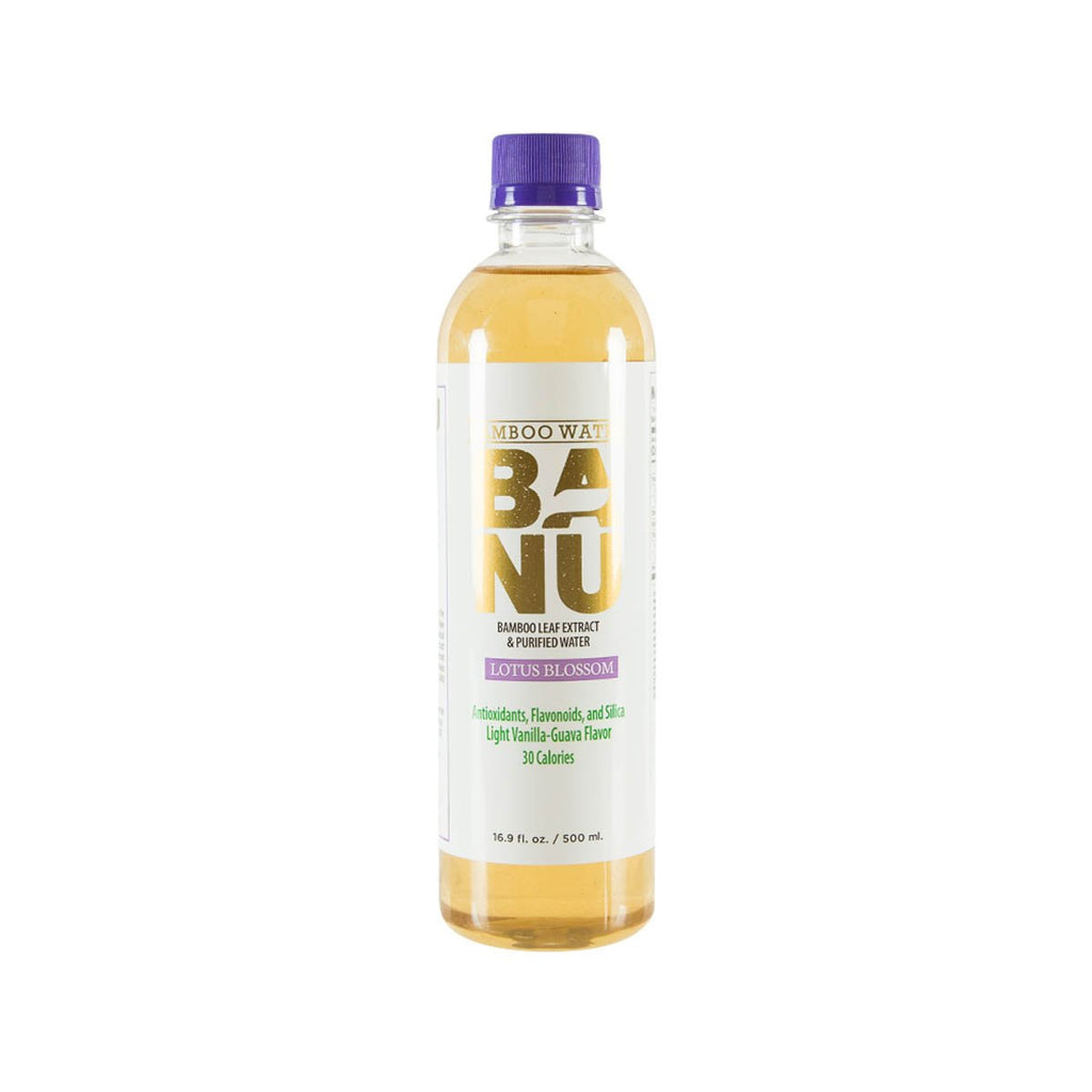 BANU Bamboo Water - Lotus Blossom (Light Vanilla - Guava Flavour) [PET]  (500mL)