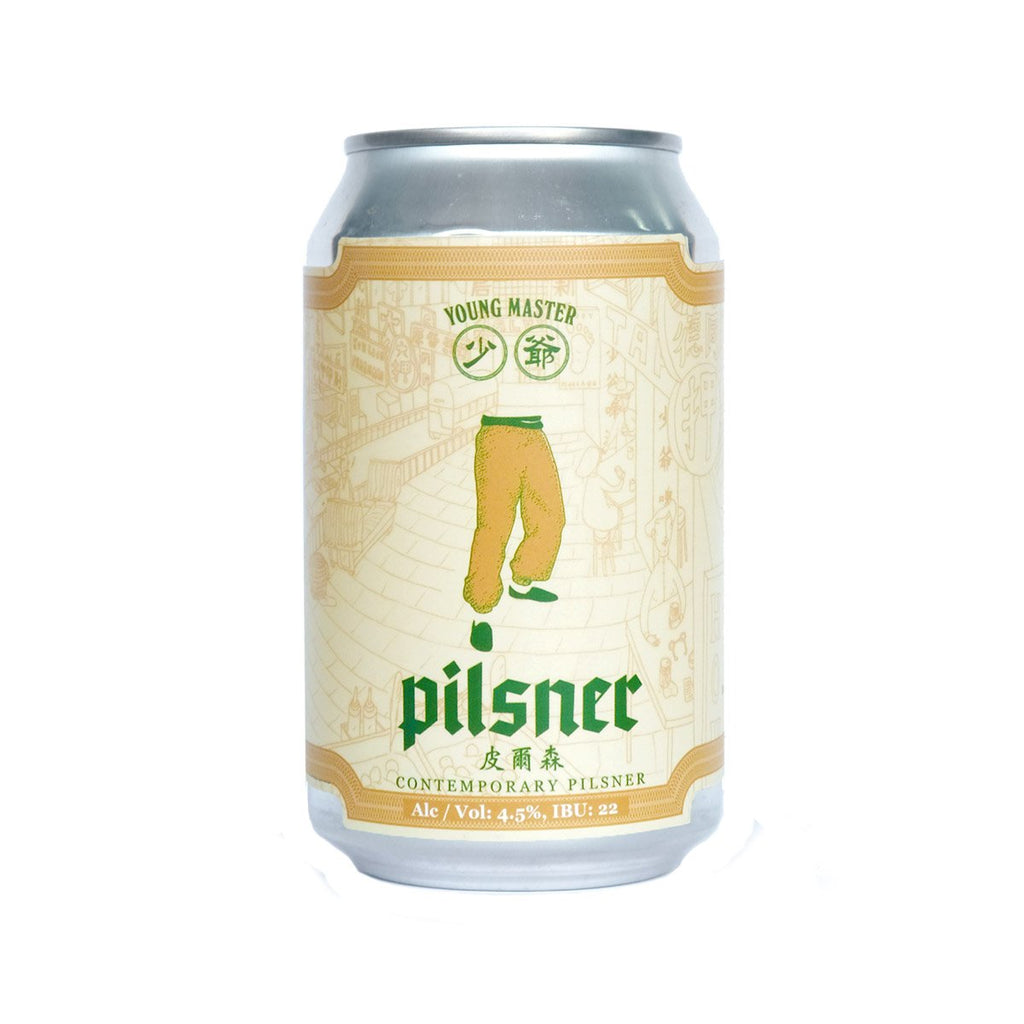 YOUNG MASTER Pilsner (Alc. 4.5%) [Can]  (330mL)